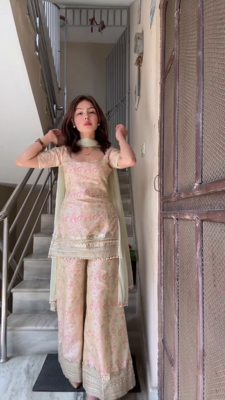 Graceful Elegance: Pastel Suit Set for Timeless Beauty