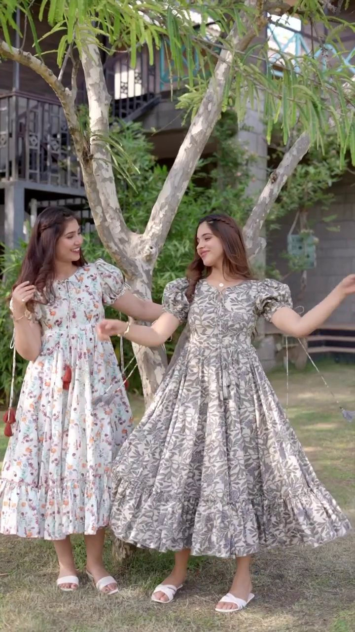 Charming Floral Midi Dresses – Twirl-Worthy Elegance for Every Occasion