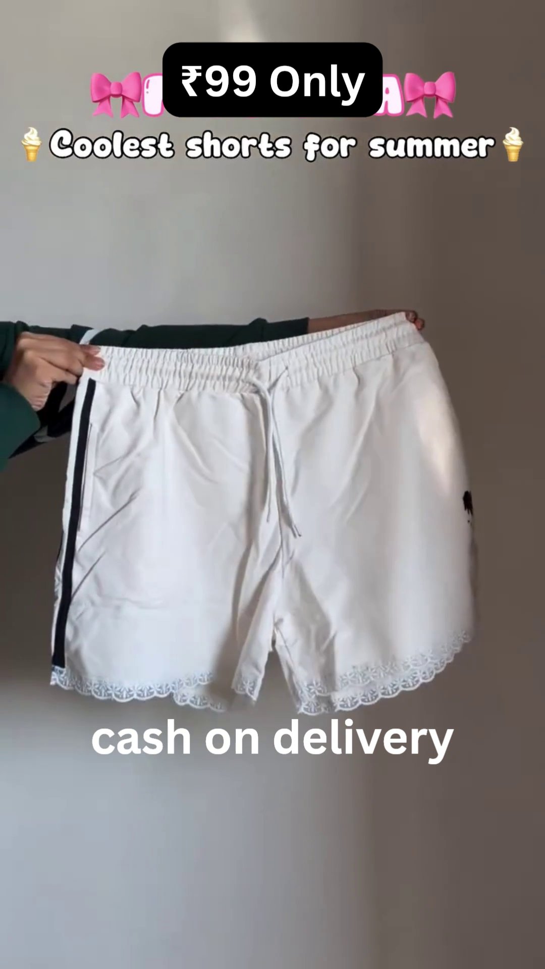 Cool White Summer Shorts – Light, Breezy & Super Cute