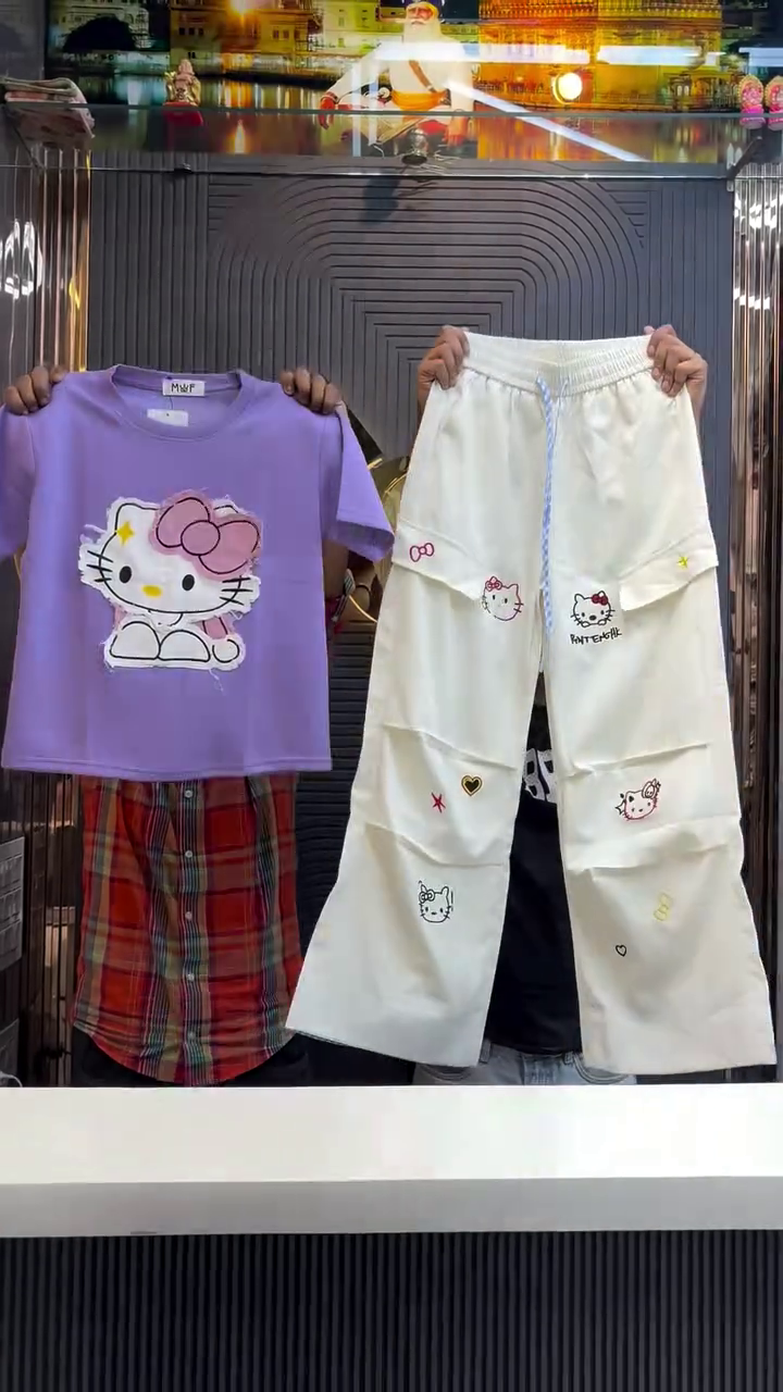 Adorable Cartoon Co-ord Set – Cute, Comfy & Stylish Look
