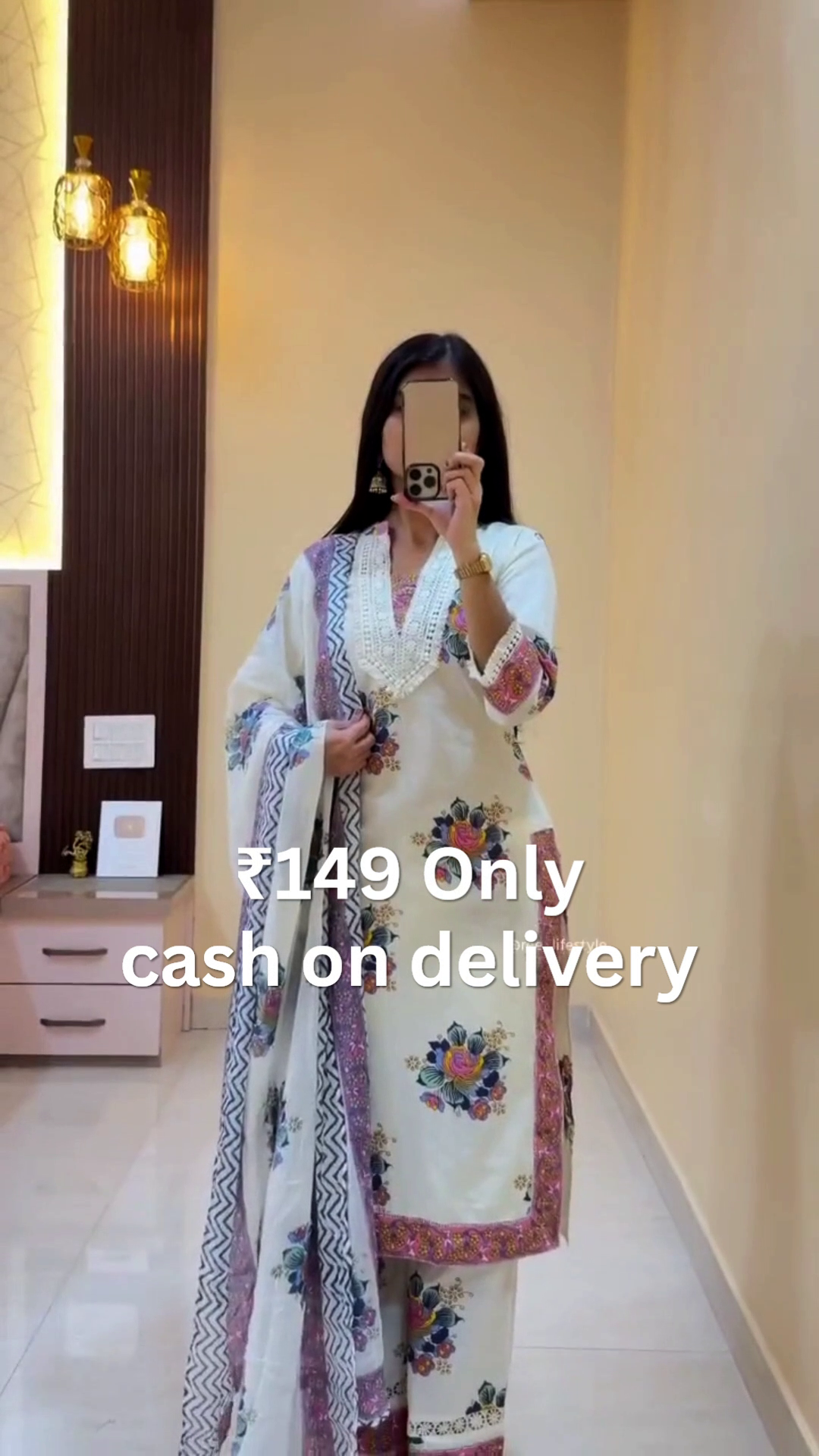 Elegant Maroon Embroidered Kurta Set