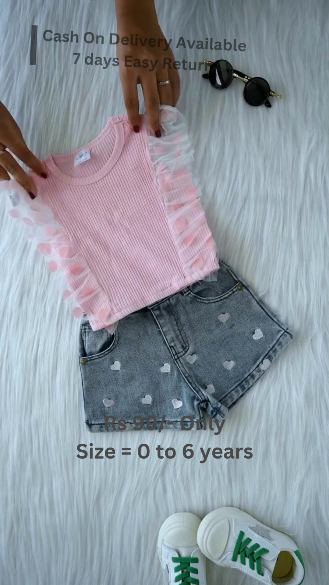 Cute Girls Outfit Set