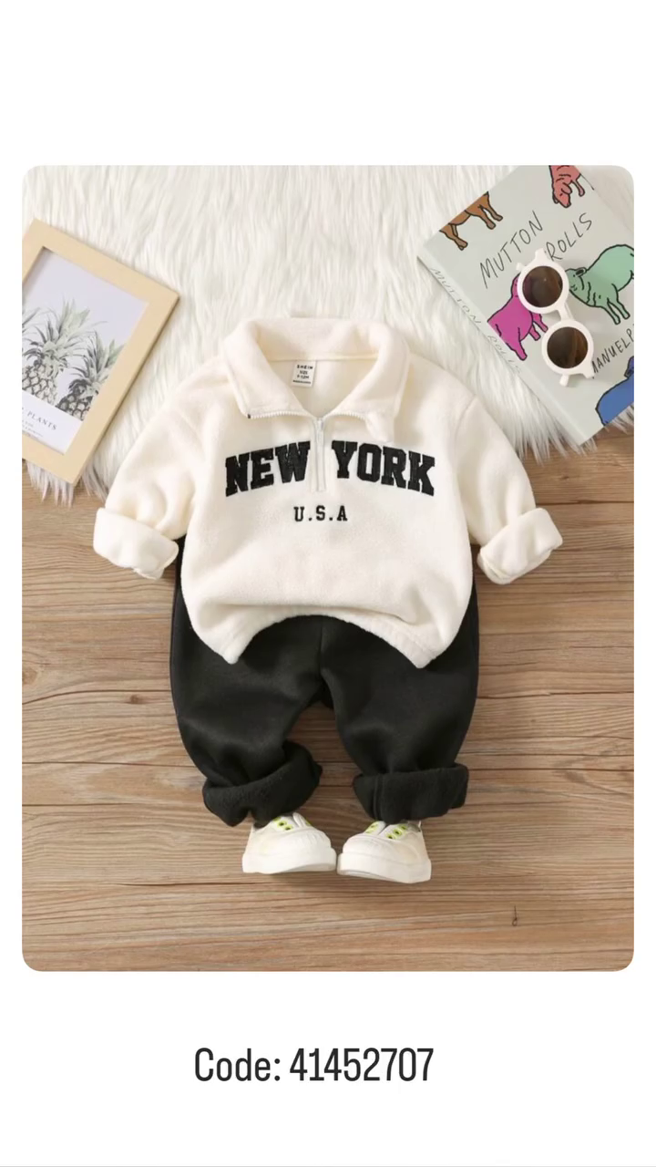Cute Teddy Kids Co-ord Set