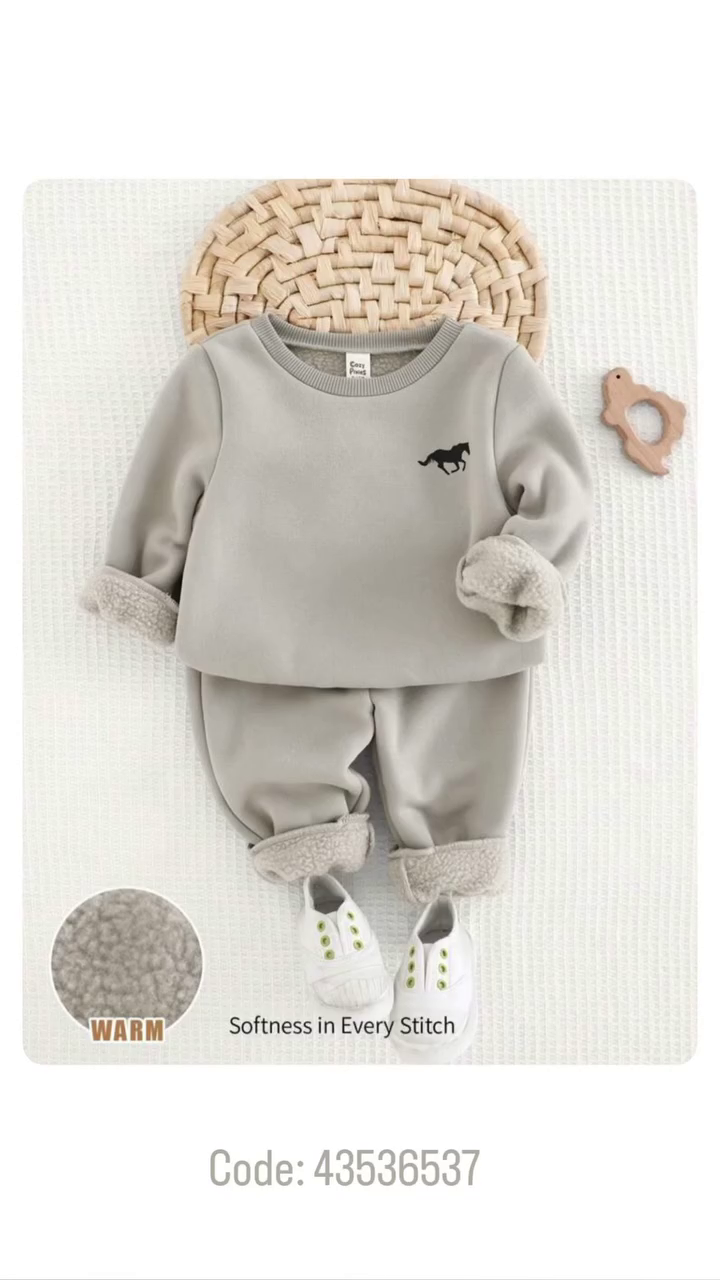 Cute Teddy Kids Co-ord Set