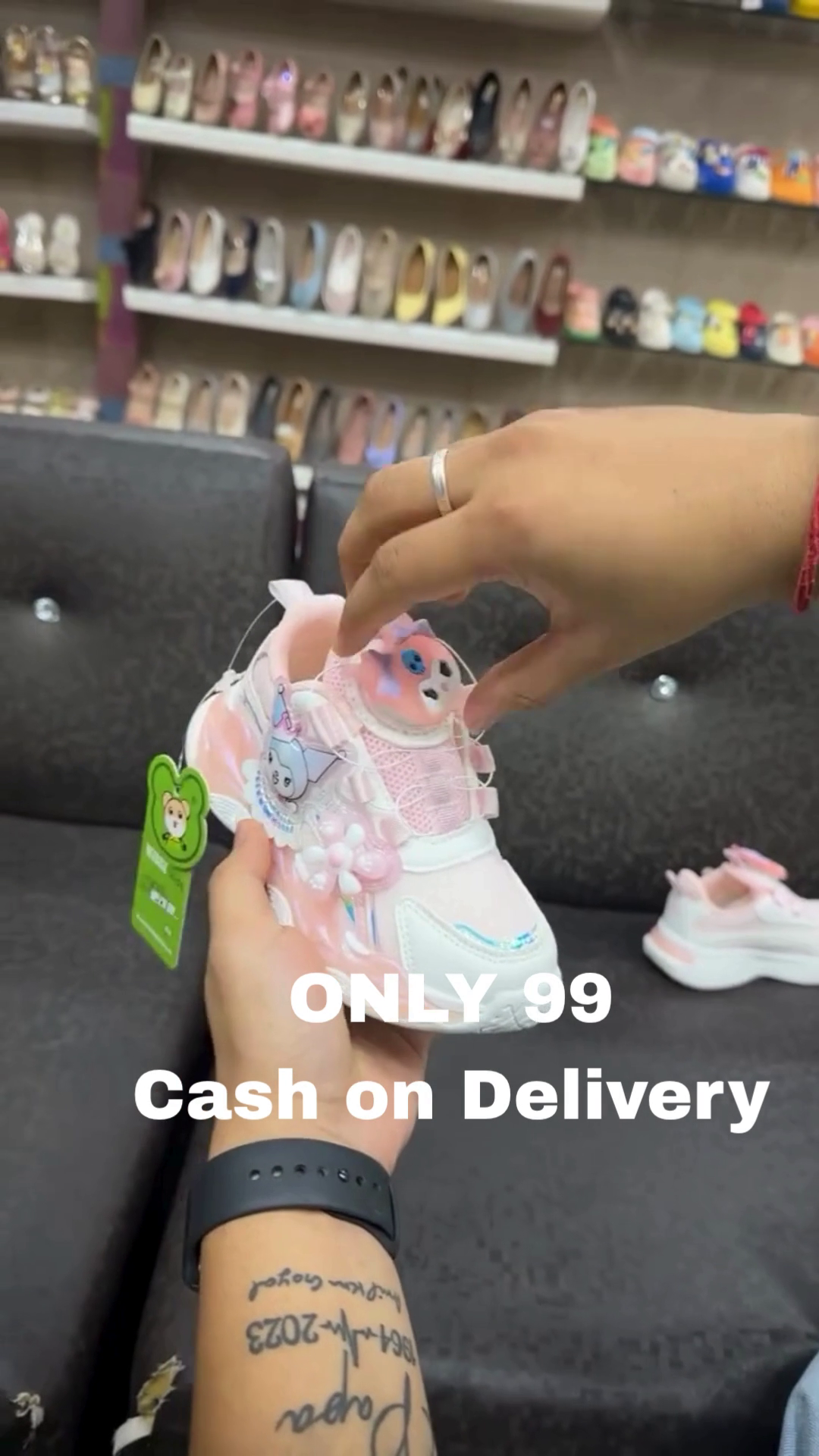 LED Cartoon Kids Shoes