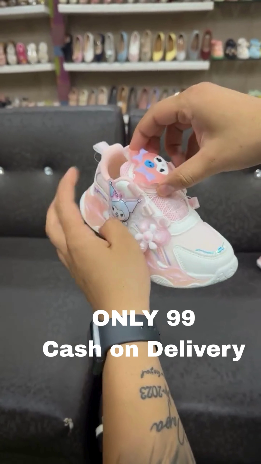 LED Cartoon Kids Shoes