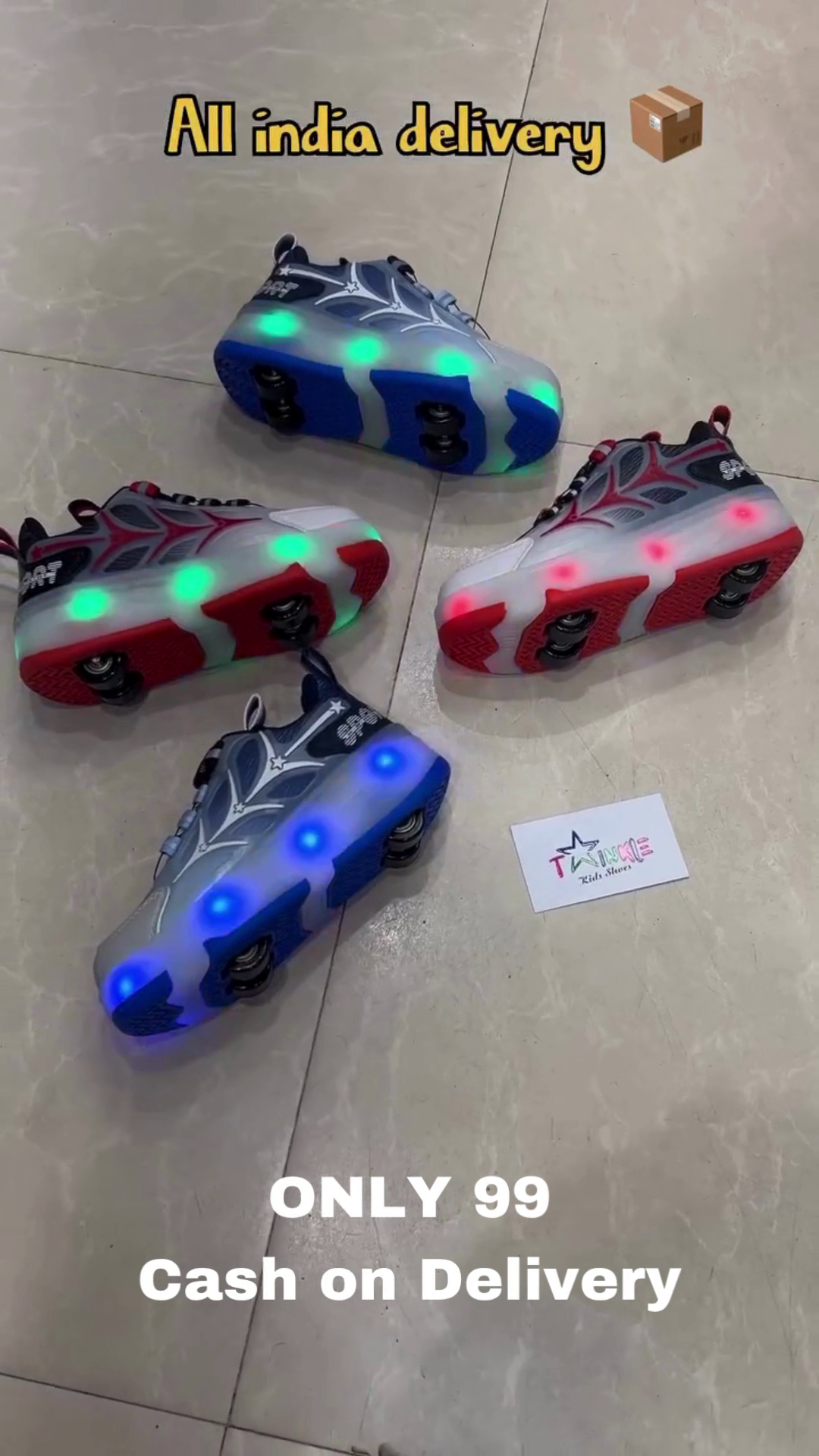 LED Roller Shoes for Kids