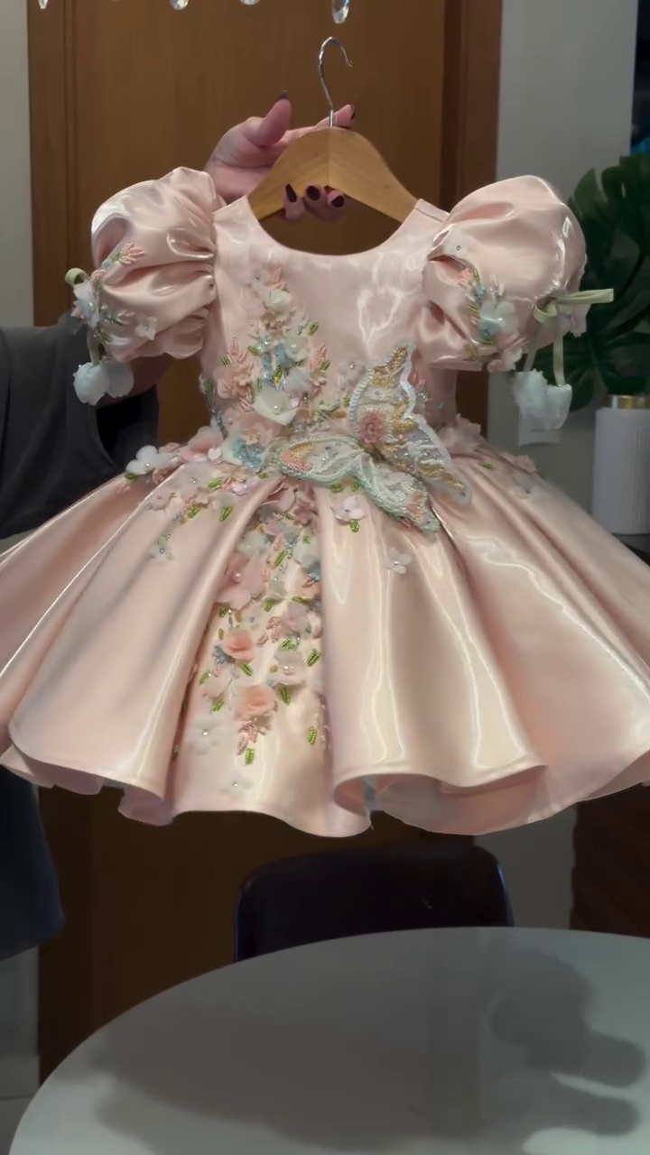 Luxury Baby Girl Princess Dress – Premium Party Wear