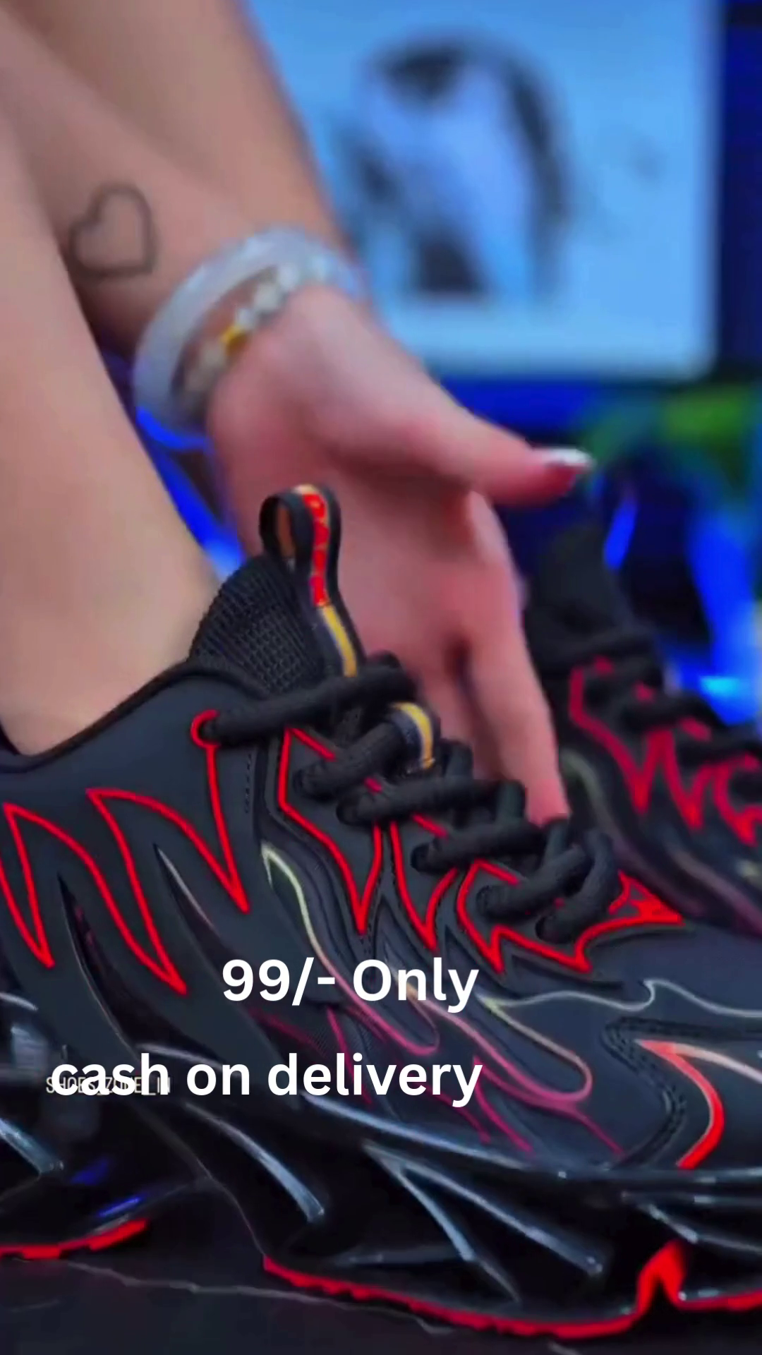 Stylish Flame Sneakers – Premium Fashion Shoes