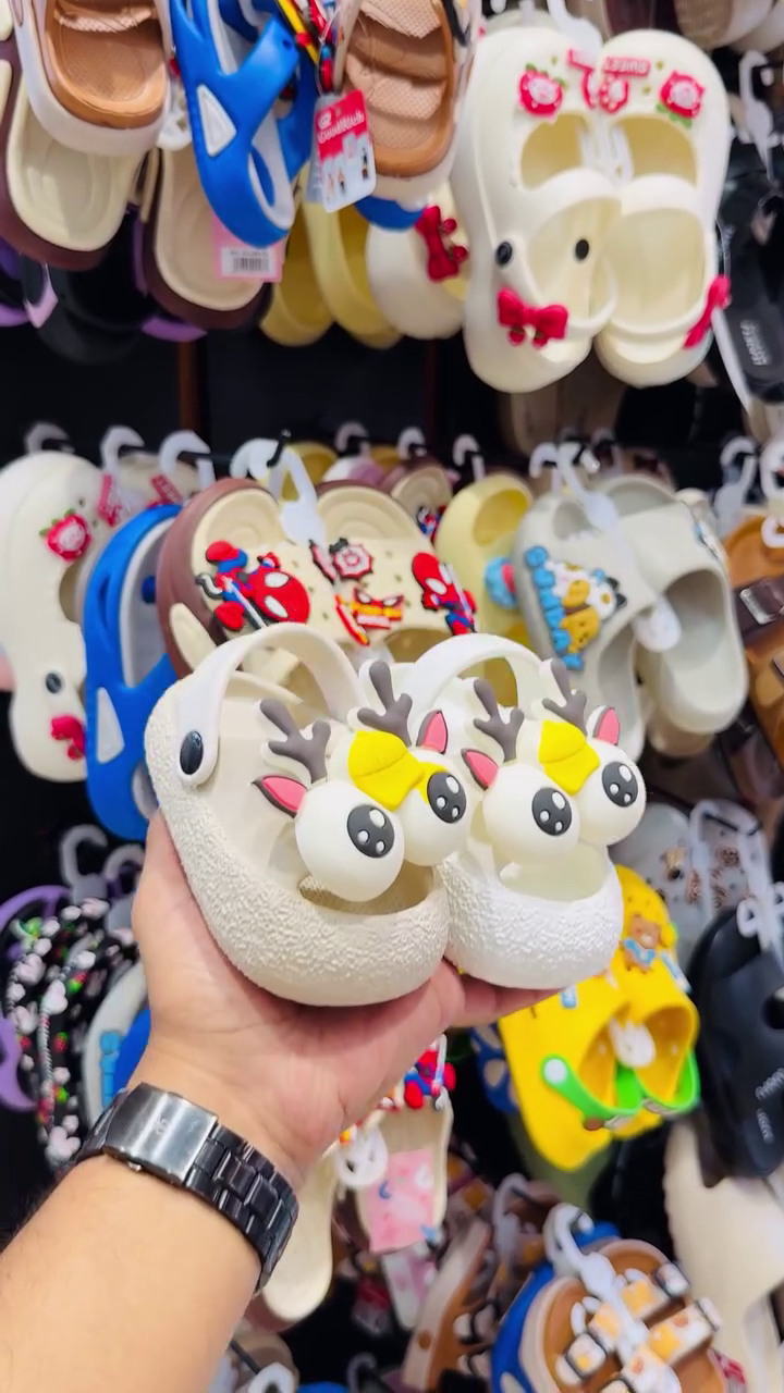 Adorable Kids Cartoon Clogs
