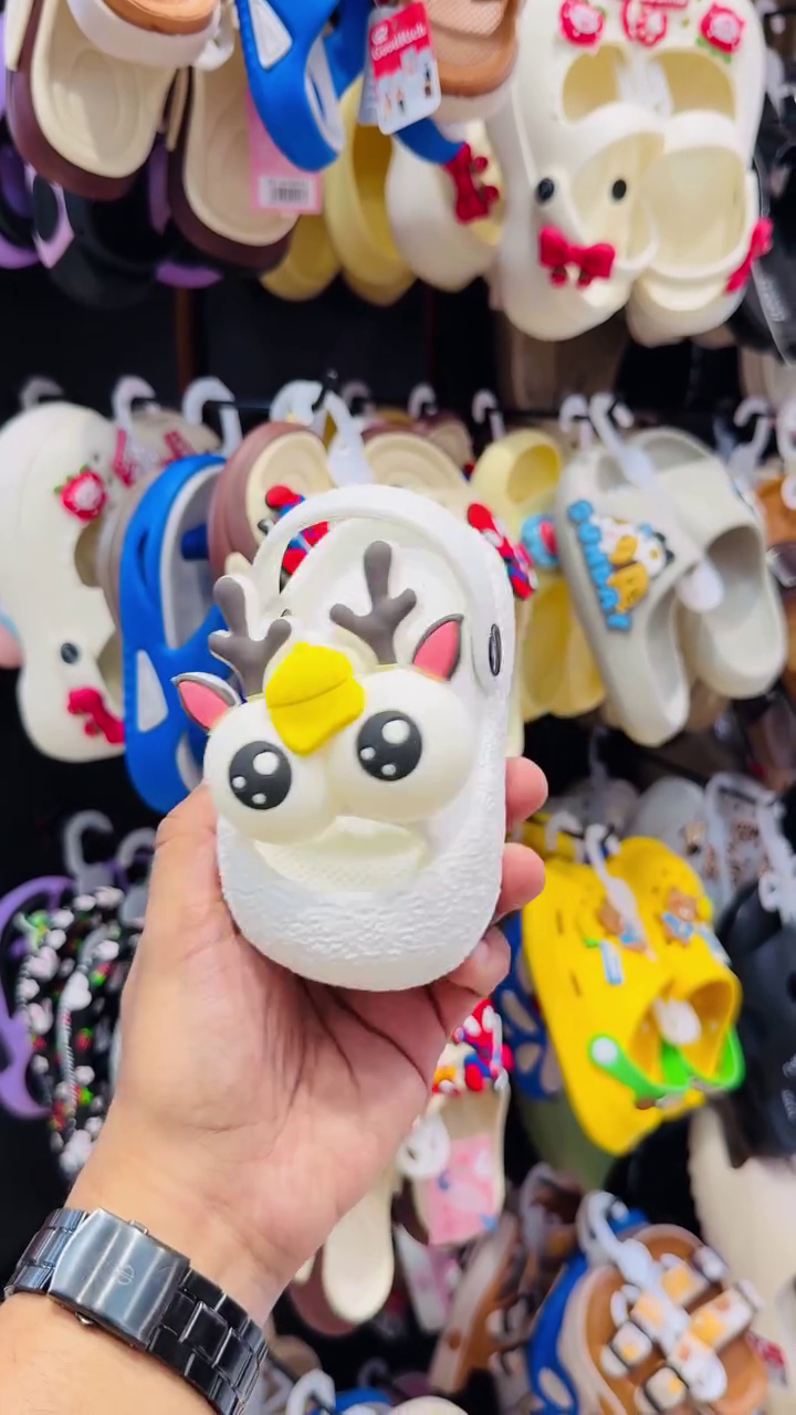 Adorable Kids Cartoon Clogs