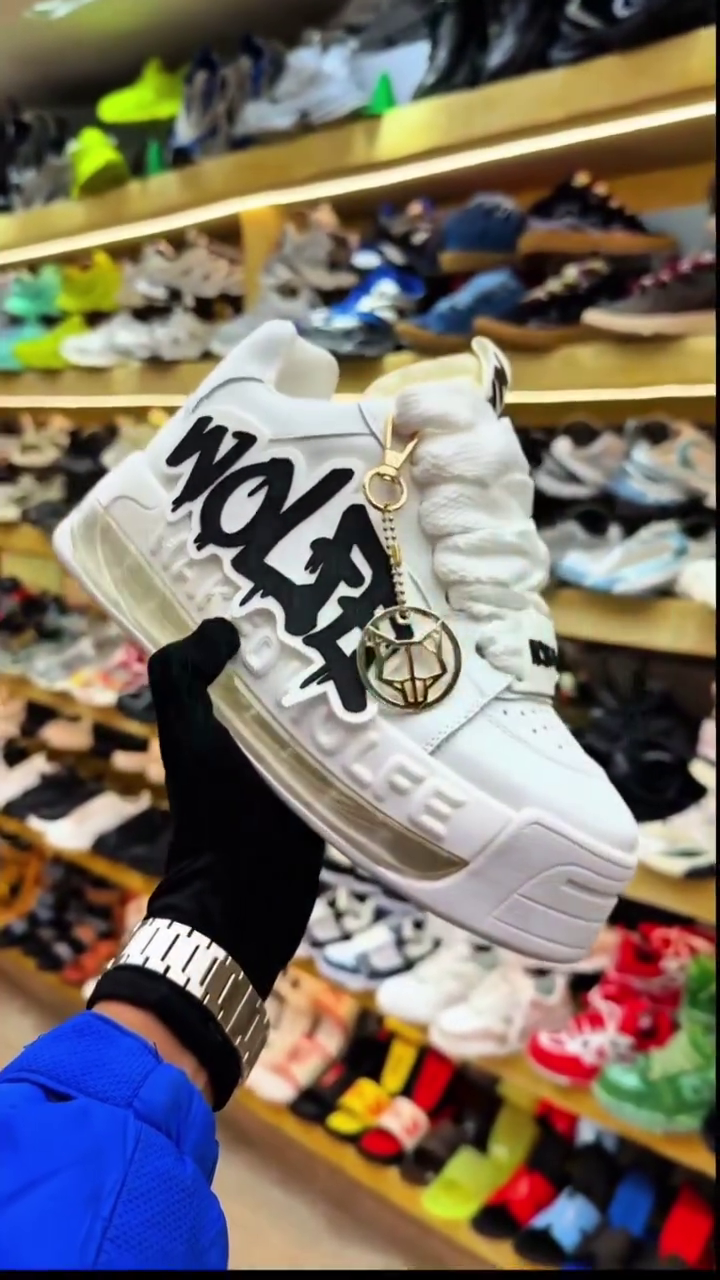 Premium White Street Sneakers