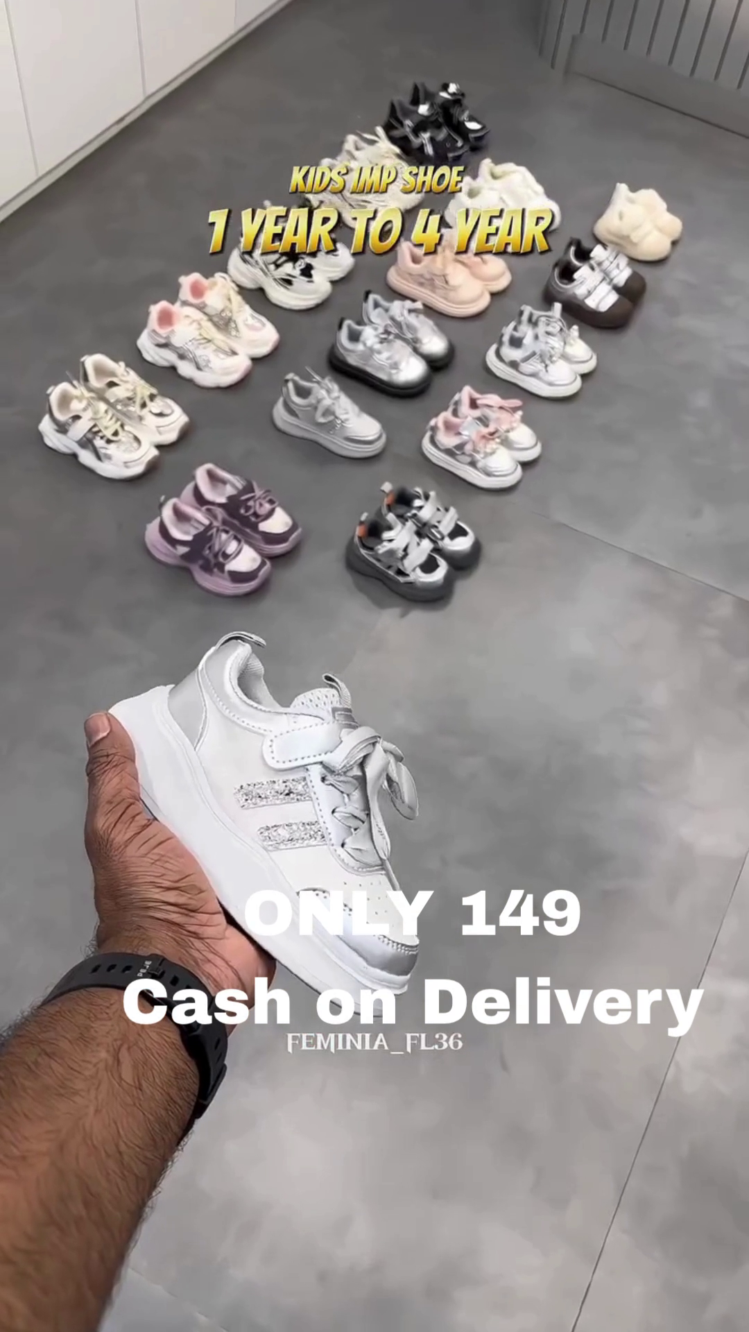 Trendy Kids Sneakers