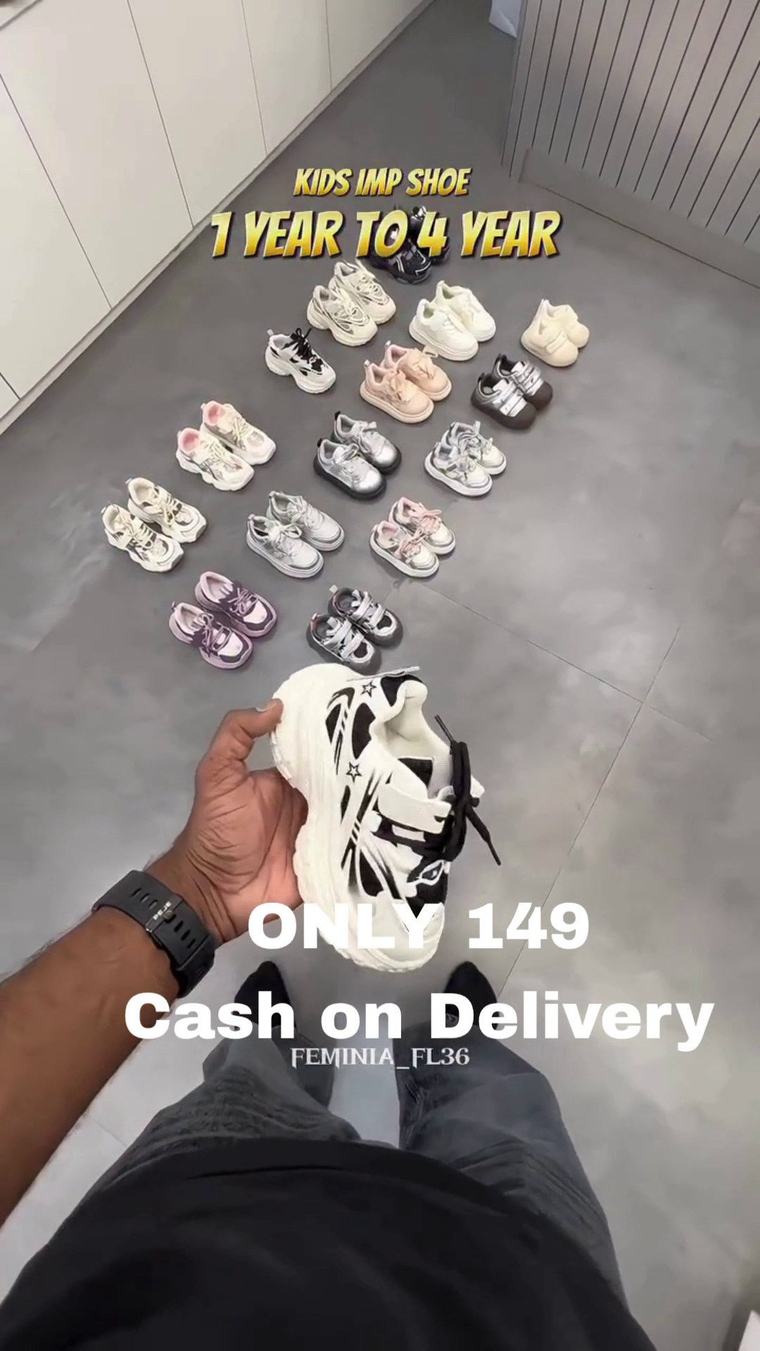 Trendy Kids Sneakers