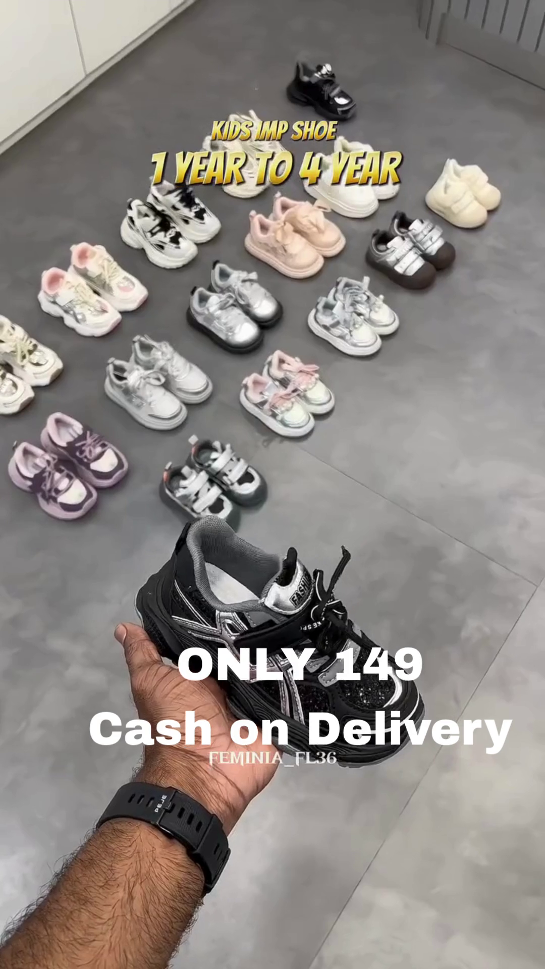Trendy Kids Sneakers