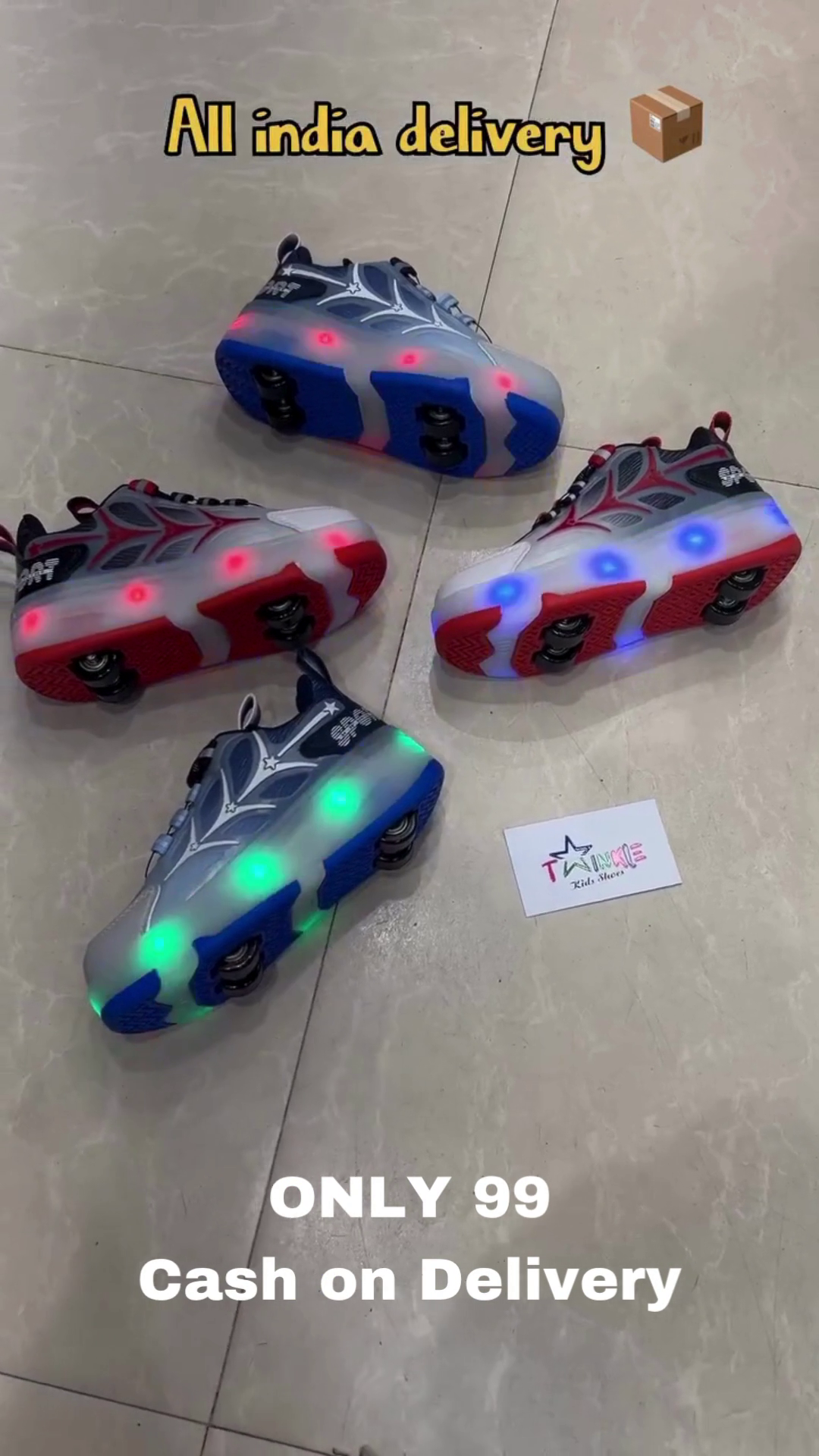 LED Roller Shoes for Kids