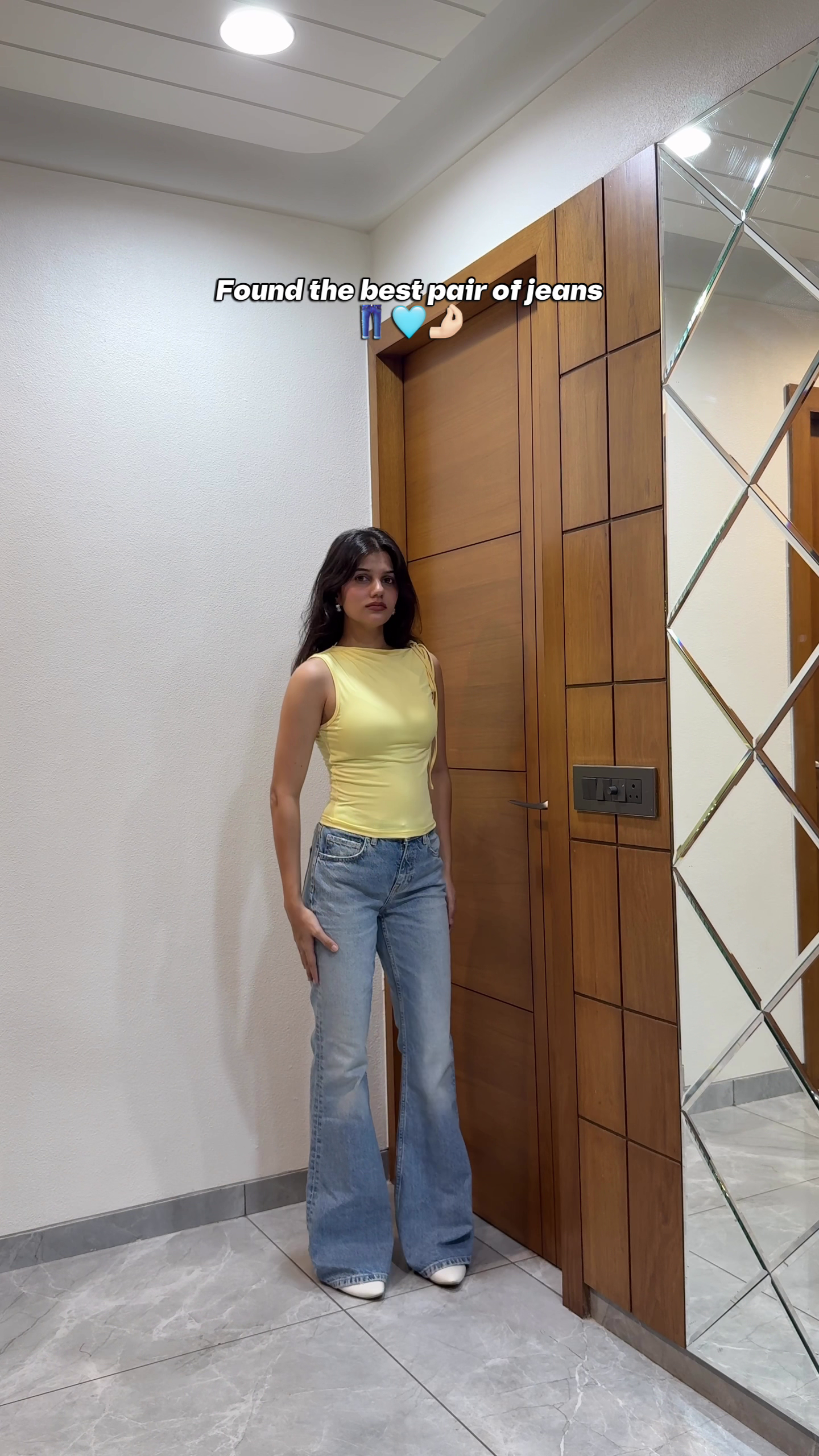Stylish Wide Leg Jeans for Girls