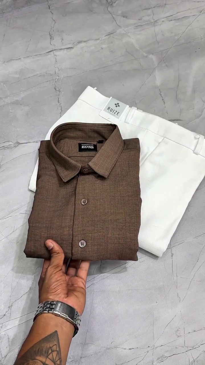 Premium Navy Shirt Combo for Men