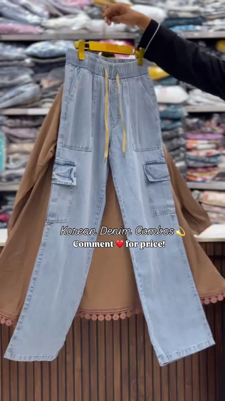 Mustard Korean Denim Combo