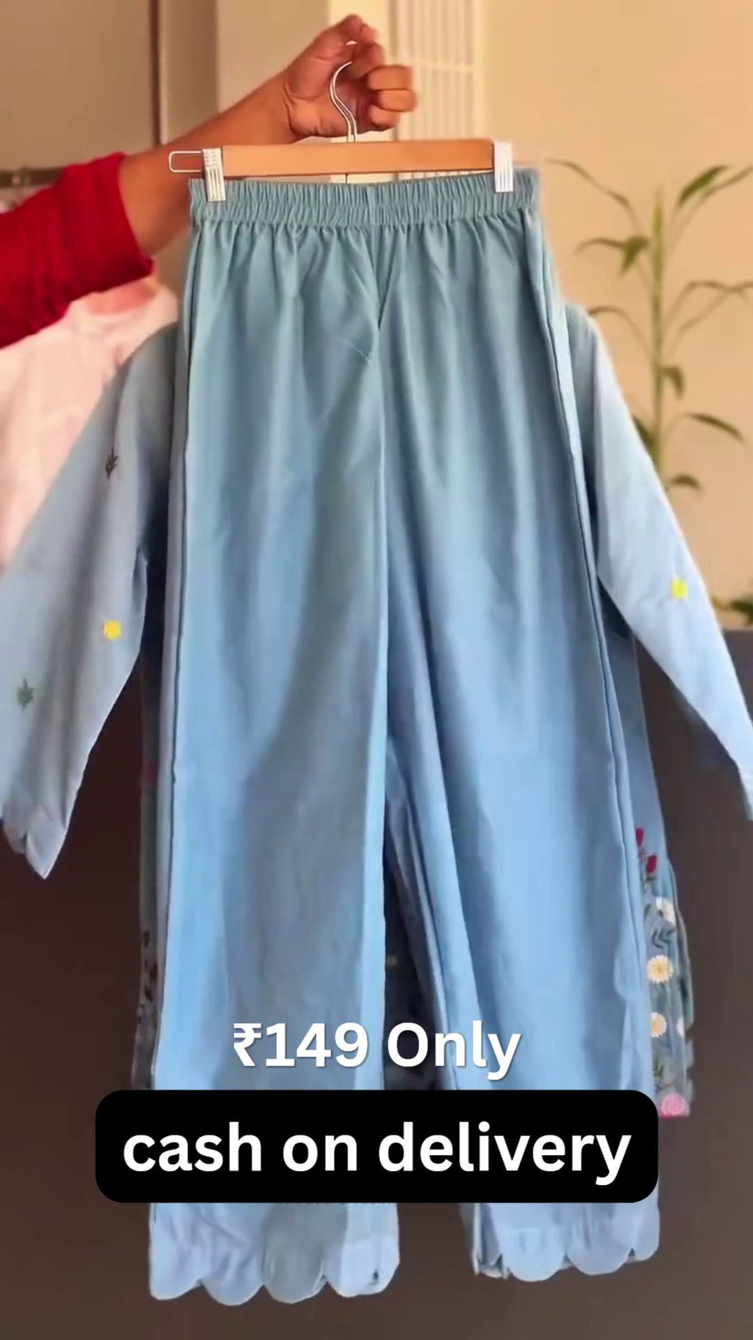 Elegant Blue Co-ord Set