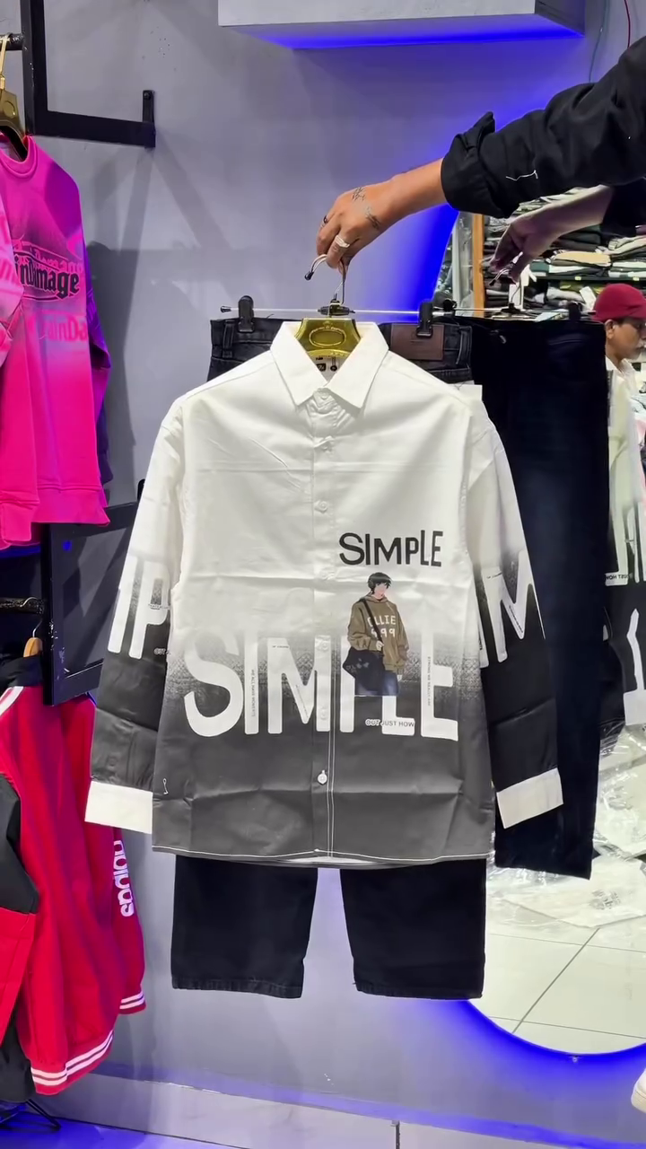 Trendy Graphic Shirt Combo for Streetwear Fashion