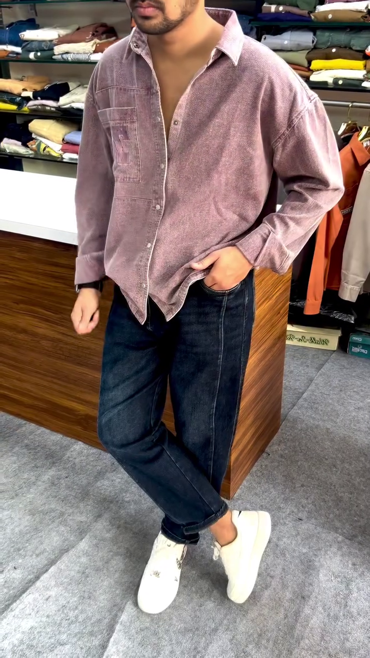 Luxury Velvet Shirt for Modern Men