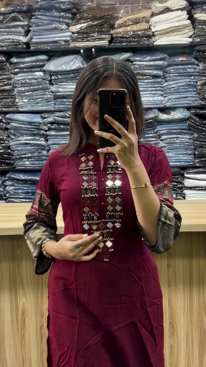 Elegant Maroon Ethnic Suit for Festive Wear
