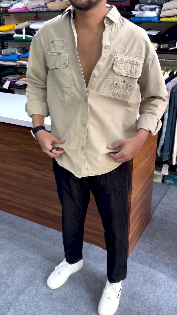 Neutral Tones With Rugged Utility Style