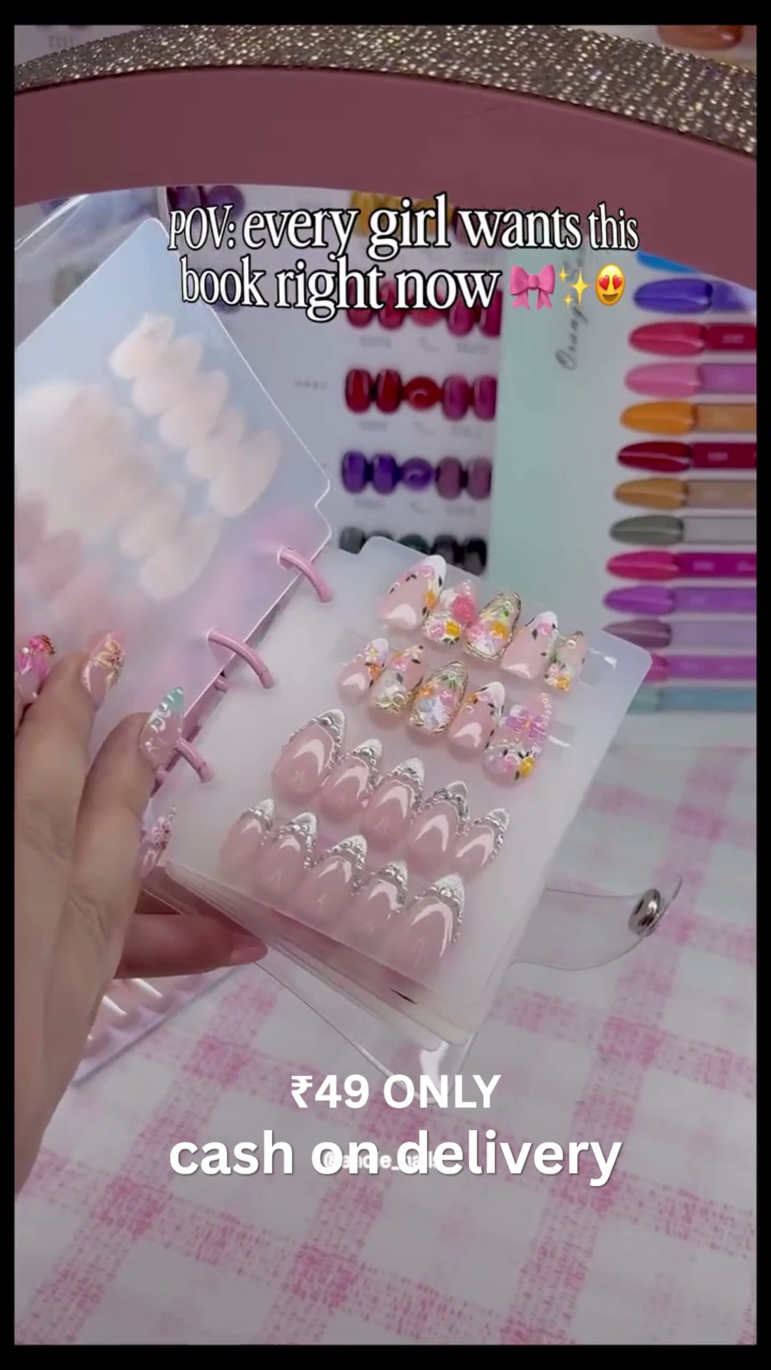 🎀 Viral Press-On Nail Book – Every Girl’s Beauty Obsession