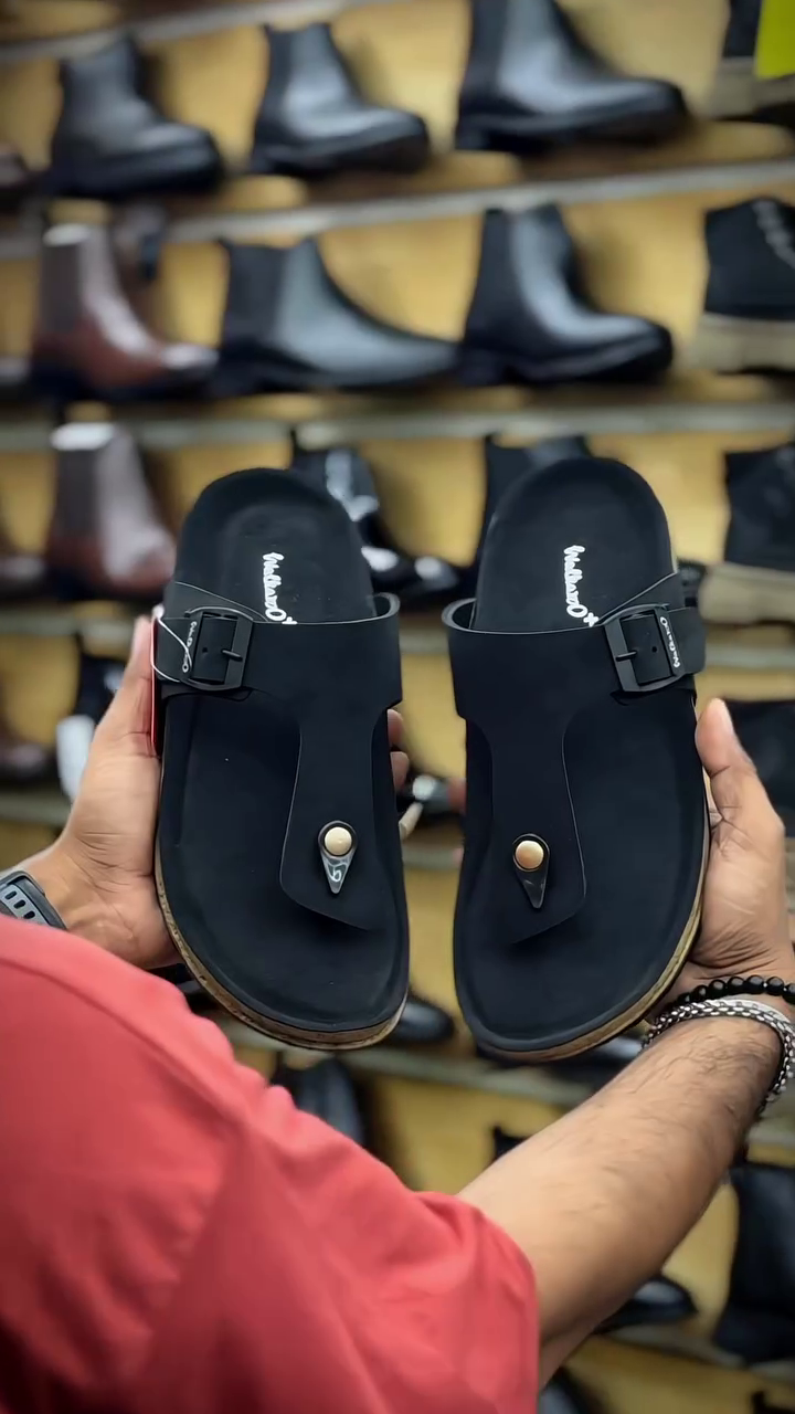 🖤 Premium Classic Toe-Ring Slippers