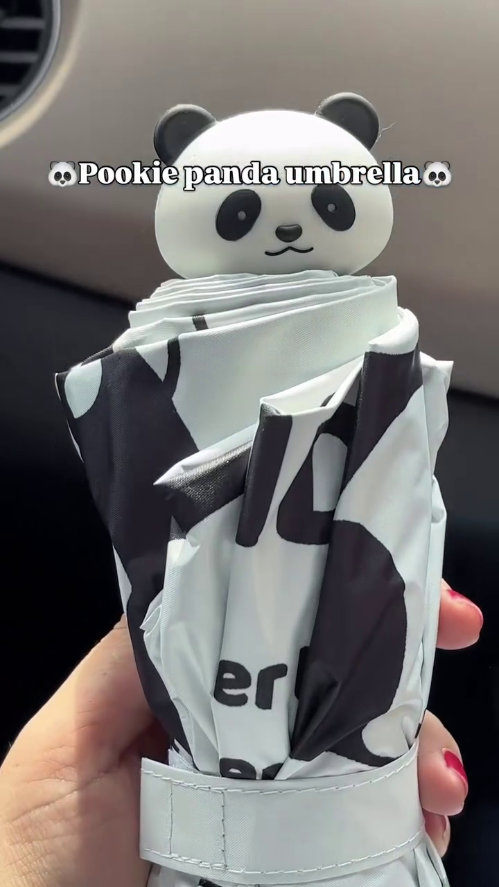 🐼 Pookie Panda Umbrella – Cute, Stylish & Rain Ready ☔