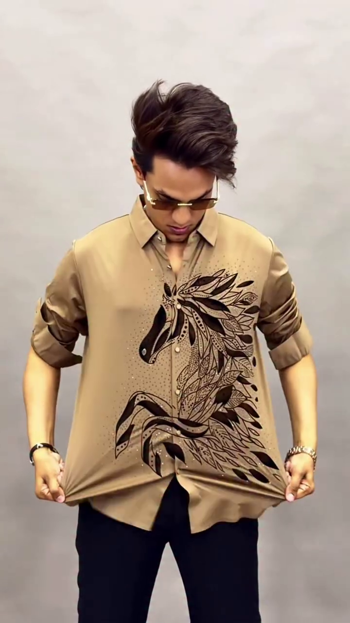 💙 Premium Designer Shirt – Smart & Stylish