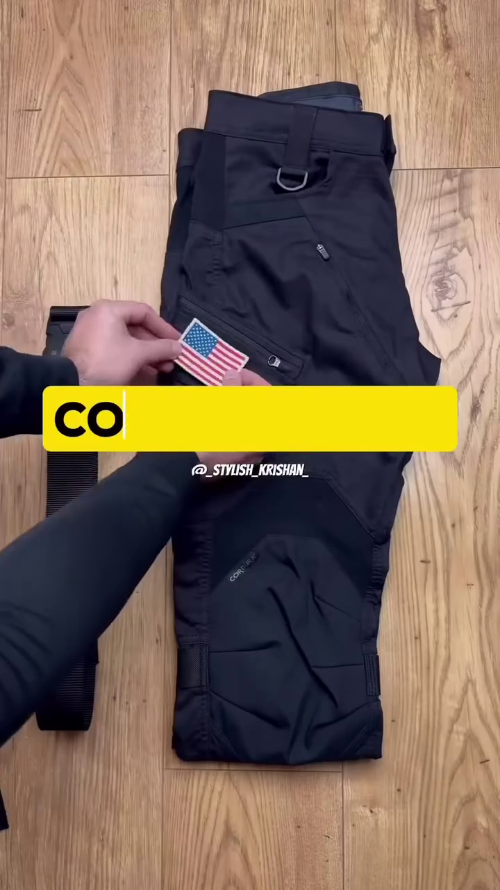 🖤 Premium Tactical Cargo Pants