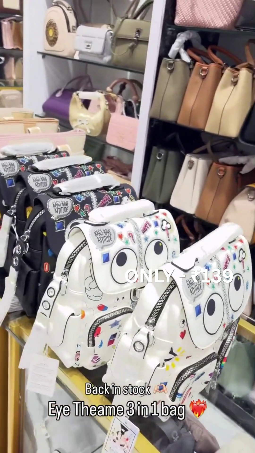 👀 Trendy 3-in-1 Eye Theme Backpack Set – Cute, Stylish & Budget Friendly! 🎒✨