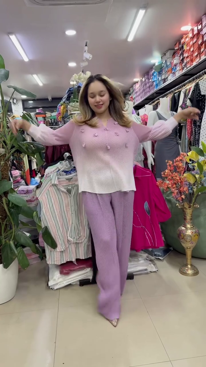 🤎 Elegant Ombre Co-ord – Luxury Meets Comfort