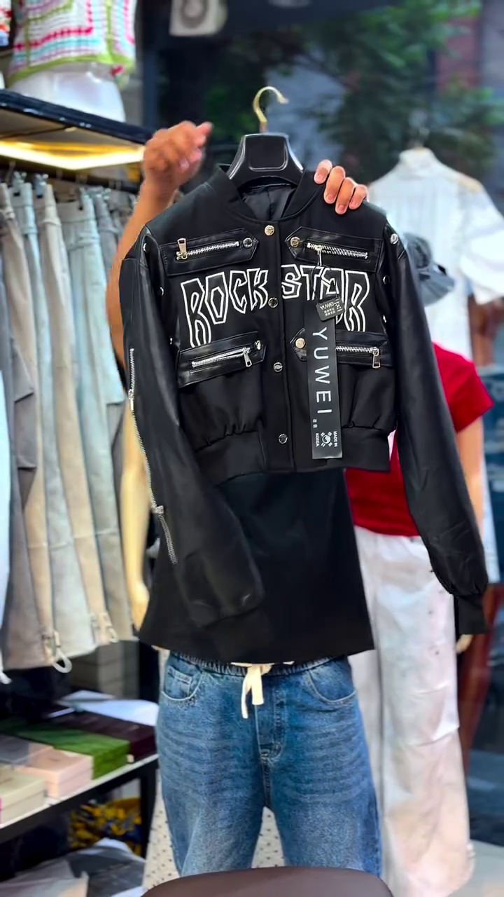 Turn Up Your Streetwear Look with a Bold Rock Star Jacket