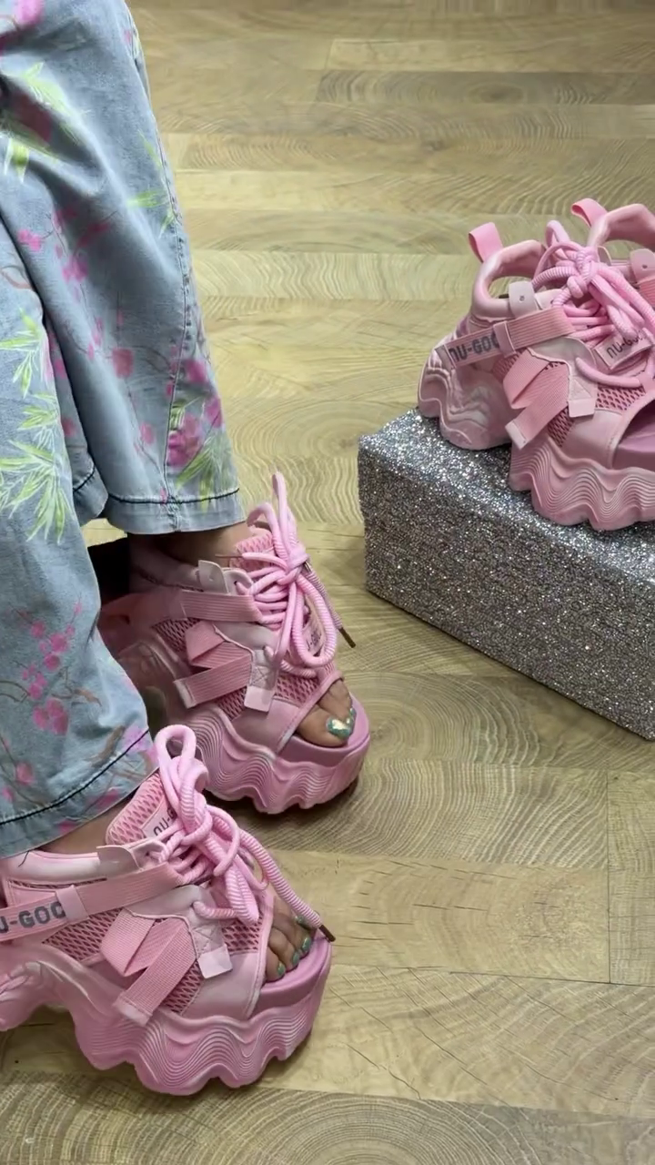 Trendy Pink Chunky Sneakers for a Bold Everyday Look