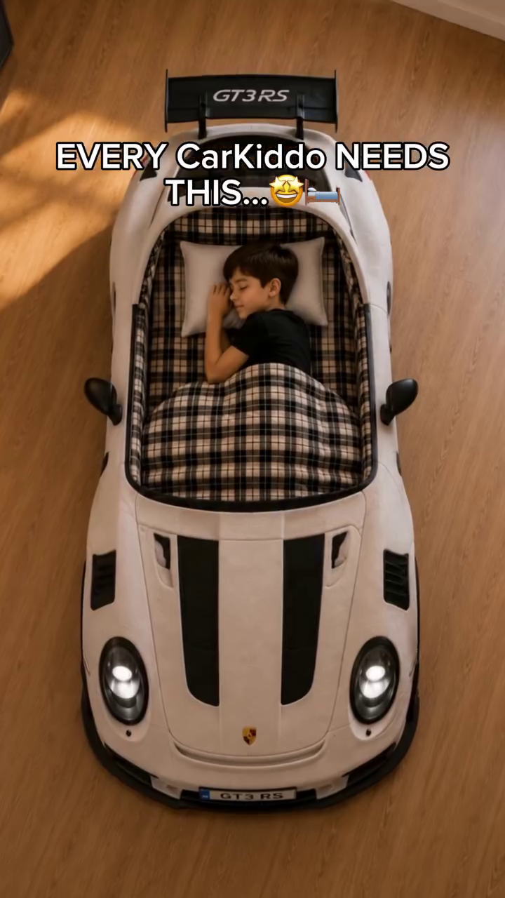 GT3 RS Sports Car Kids Bed – Ultimate Racing-Themed Bedroom