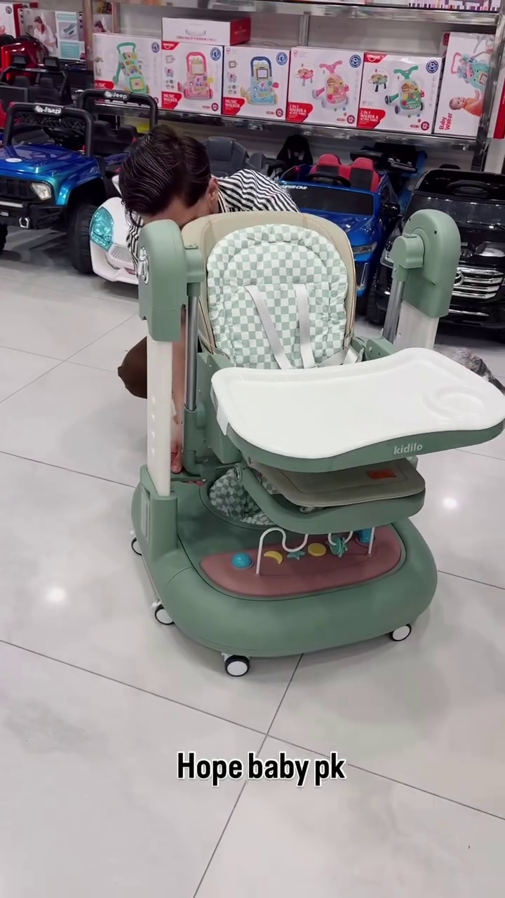 3-in-1 Baby High Chair & Activity Seat – Comfortable Feeding Chair for Little Ones