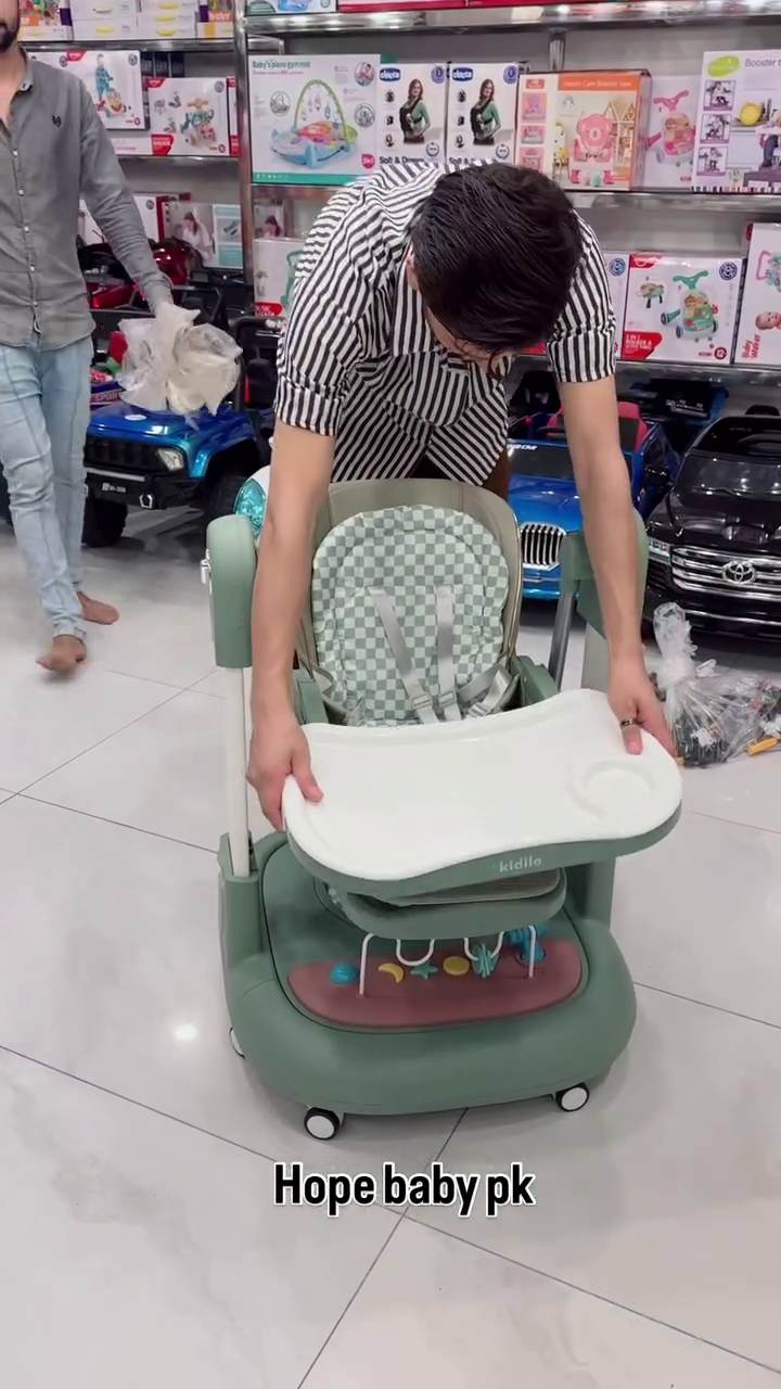3-in-1 Baby High Chair & Activity Seat – Comfortable Feeding Chair for Little Ones